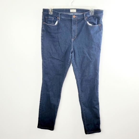 Loft Modern HiRise Skinny Size 16 - Picture 1 of 10